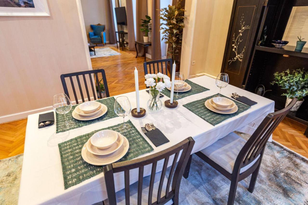 Historical Flat With A Lovely Sea View In Beyoglu Isztambul Kültér fotó